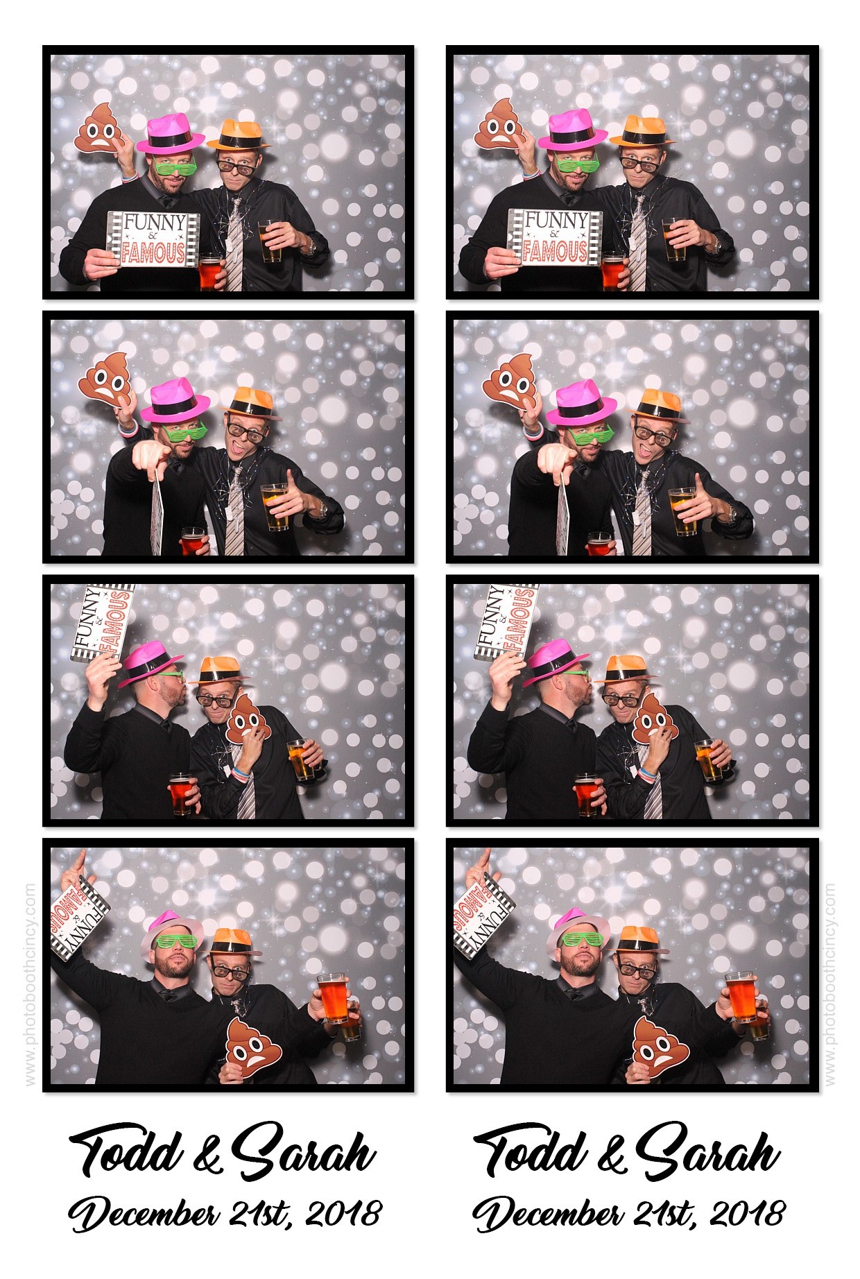 Todd & Sarah | View more photos from the event at gallery.photoboothcincy.com/u/PhotoBoothCincy/Todd-Sarah